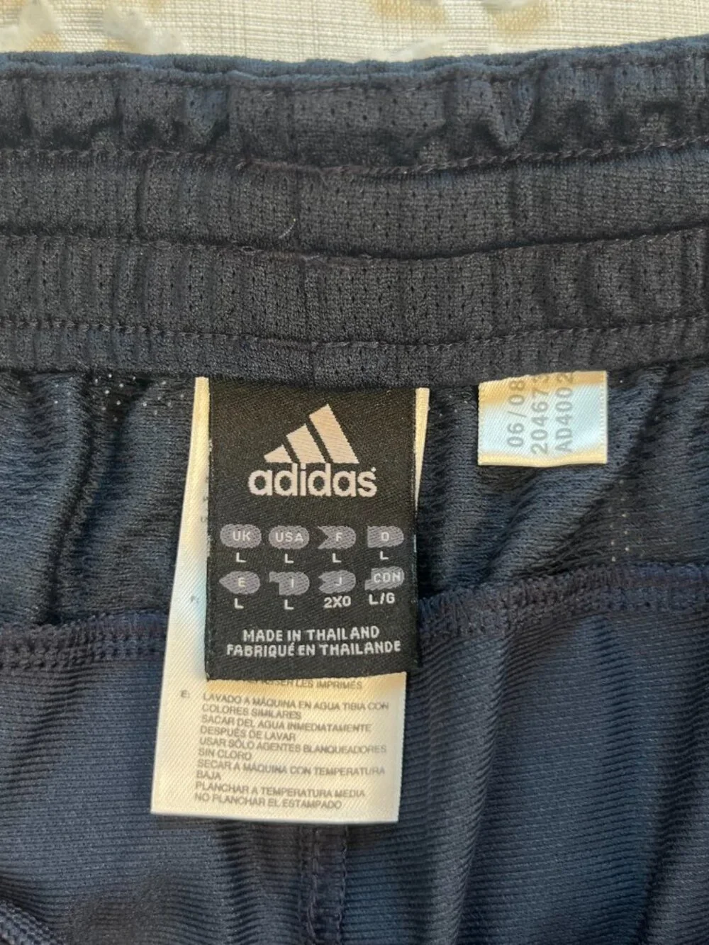 Adidas Men's Basketball Shorts Lot of 4 Athletic Sports Red Blue Orange Yellow